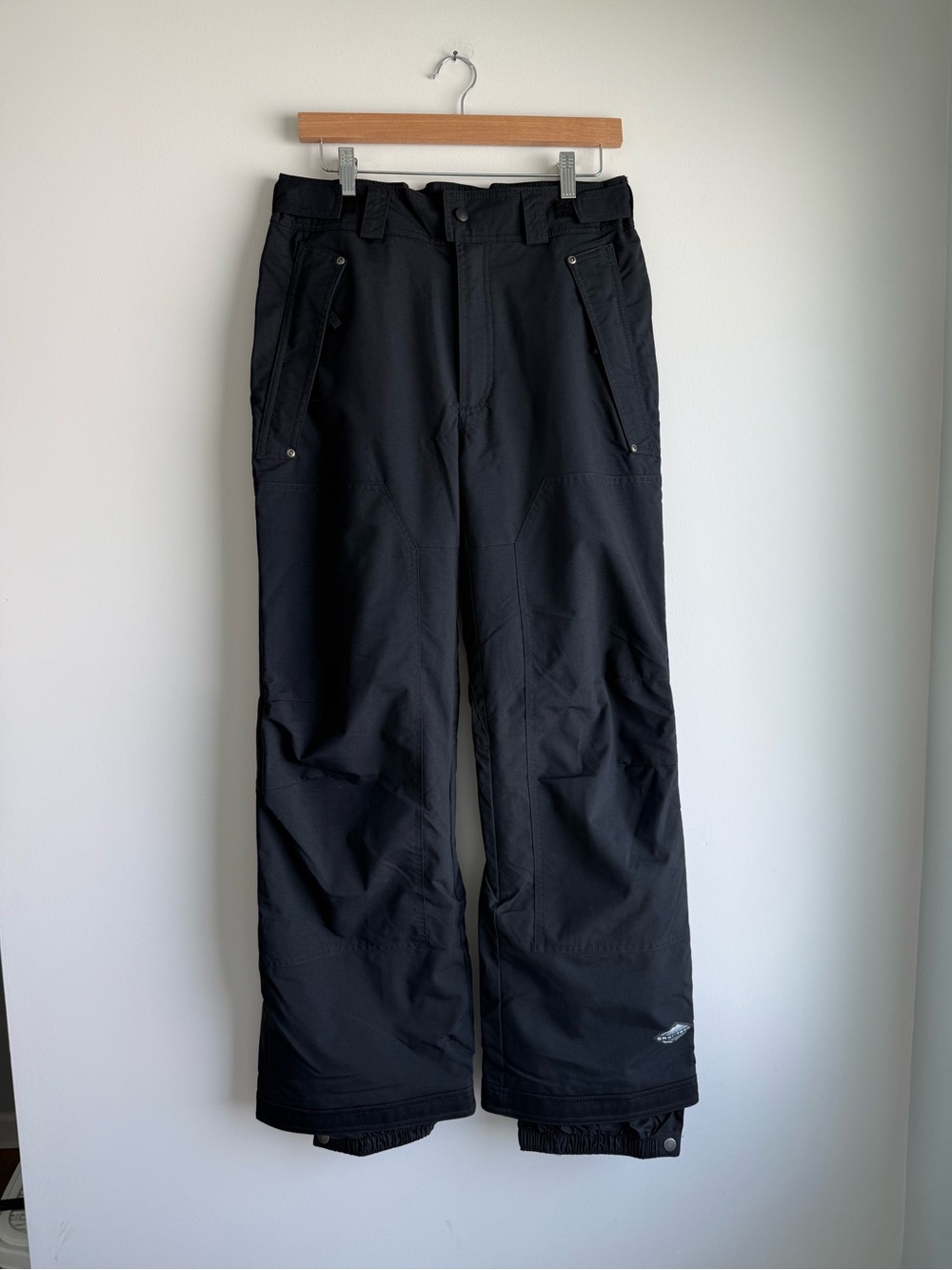 Columbia Omni-Tech Insulated Black Snow Ski Pants Men’s S